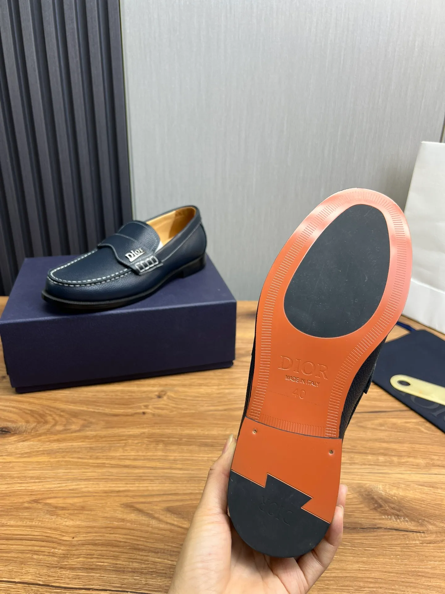 Men's men's shoes💰560💰 Dior men's business casual leather shoes👞all use imported original brand leather, just to create a more comfortable wearing experience, upper: original cowhide➕imported sheepskin lining, original non-slip and wear-resistant rubber outsole✔️36-45 (38.45 non-returnable)